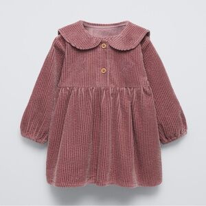 Zara baby girl corduroy dress